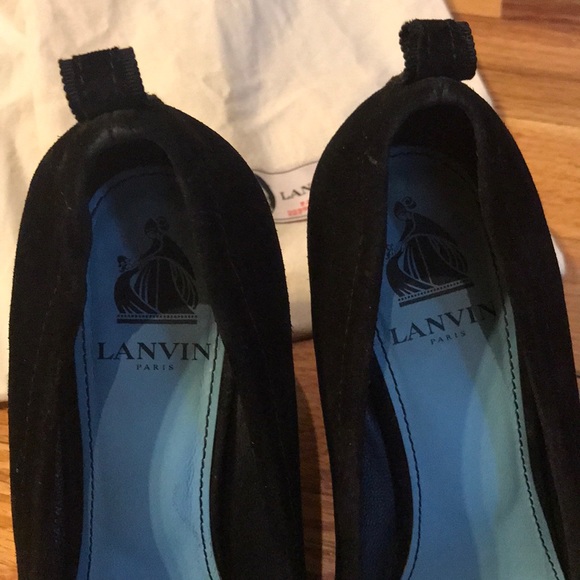 Lanvin Suede Wedges - Picture 7 of 7